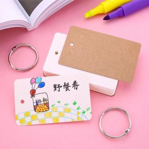 50 Pages/This DIY Love Coupons Girlfriend Boyfriend Surprised Birthday Party Favors Wedding Supplies Couples Privilege Card: White