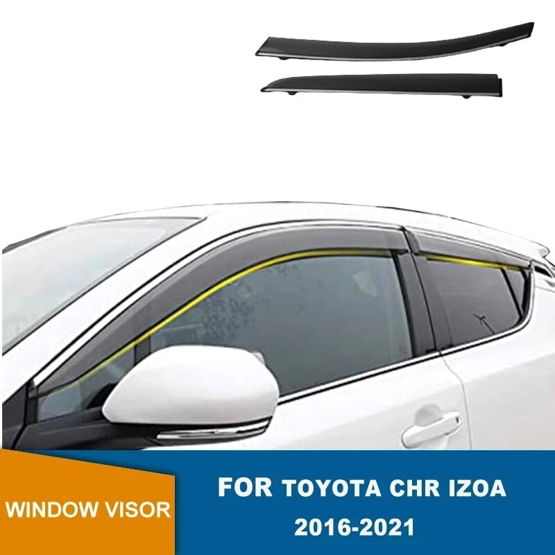 Side Window Deflector Voor Toyota Chr C-Hr Izoa Window Shield Zon Rain Guards Voor Toyota Chr zon