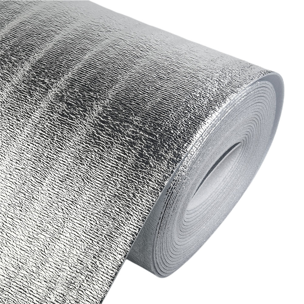 Película reflectante para radiador de pared, lámina de aluminio, aislamiento térmico, decoración del hogar, 5/10m