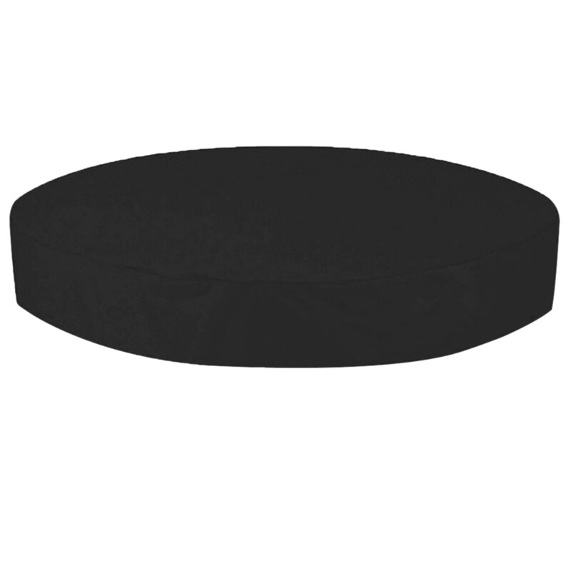 Tampa de cobertura de banheira de hidromassagem redonda à prova dwaterproof água cobertura de piscina solar cobertura de poeira banhado a prata capa de chuva