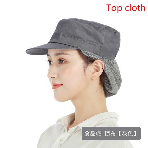 Workshop Caps Food Service Kitchen Restaurant Bakery Waiter Chef Hat Men Women Breathable Factory Warehouse Work Hat: 9