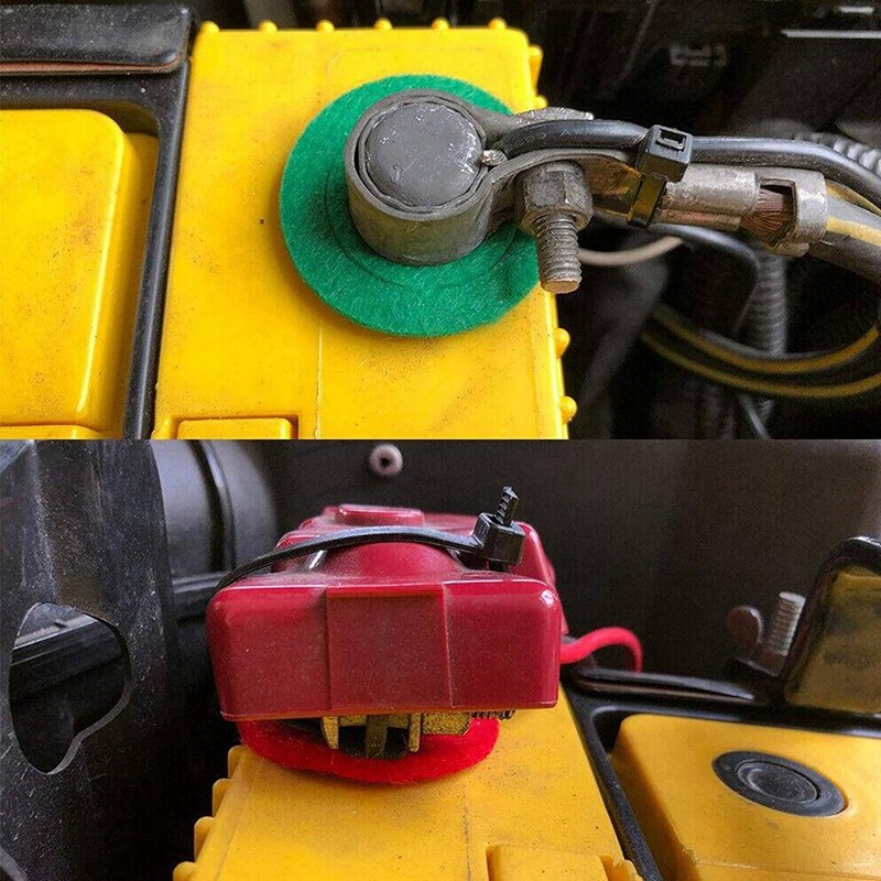 12 pezzi terminale batteria rondelle anticorrosione rondelle batteria protezione terminale batteria spessore batteria auto