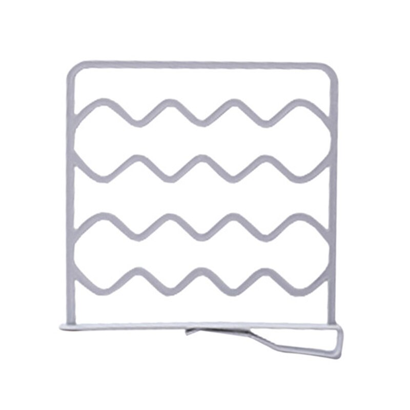 Divisori per ripiani per armadio ripiani divisori per guardaroba divisori per armadio divisori per desktop organizzare porta asciugamani per utensili: grigio