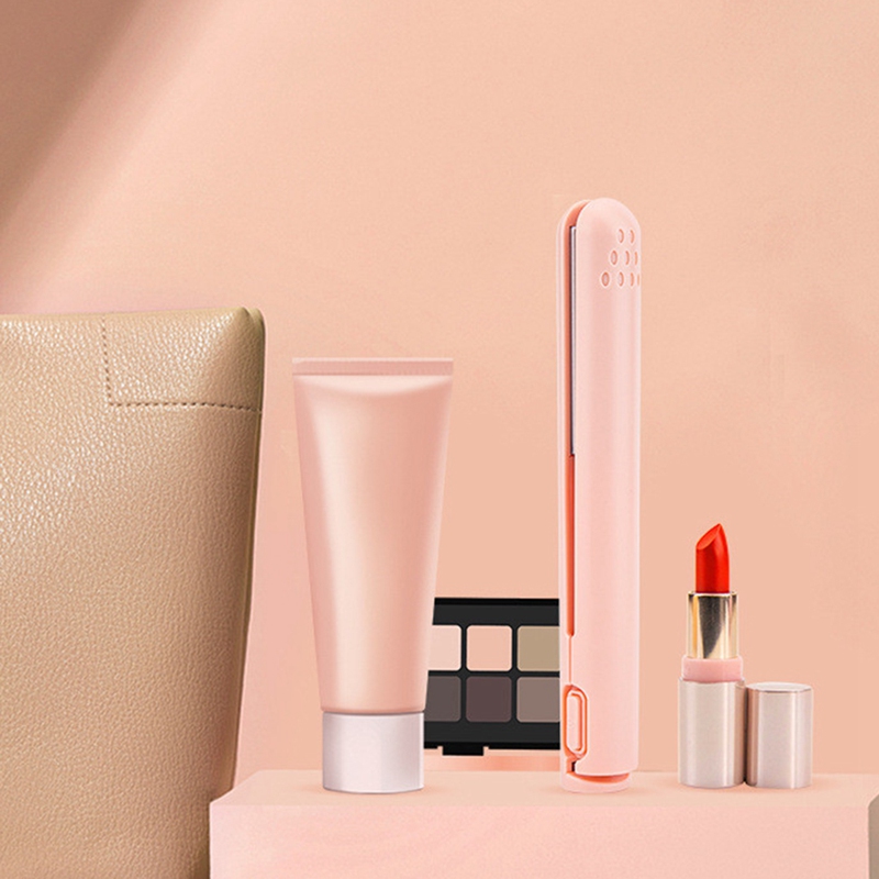 Draadloze Mini Draagbare Stijltang Voor Rechte En Curling Dual-Gebruik Krultangen Voor Studenten