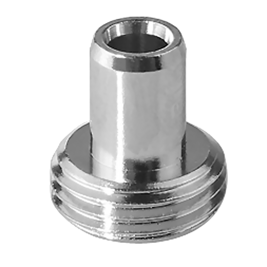 LeeBeTo 10Stck Keramik Rohr Ärmeln und 10Stck Metall Kopf Stecker Adapter für Fiber Optik Visuellen Fehler Lokalisierer