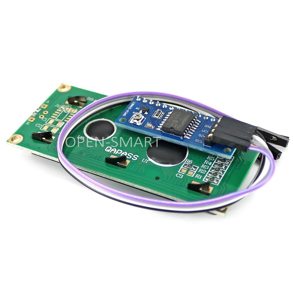 OPEN-SMART I2C / IIC LCD 1602 Display Module with ... – Grandado