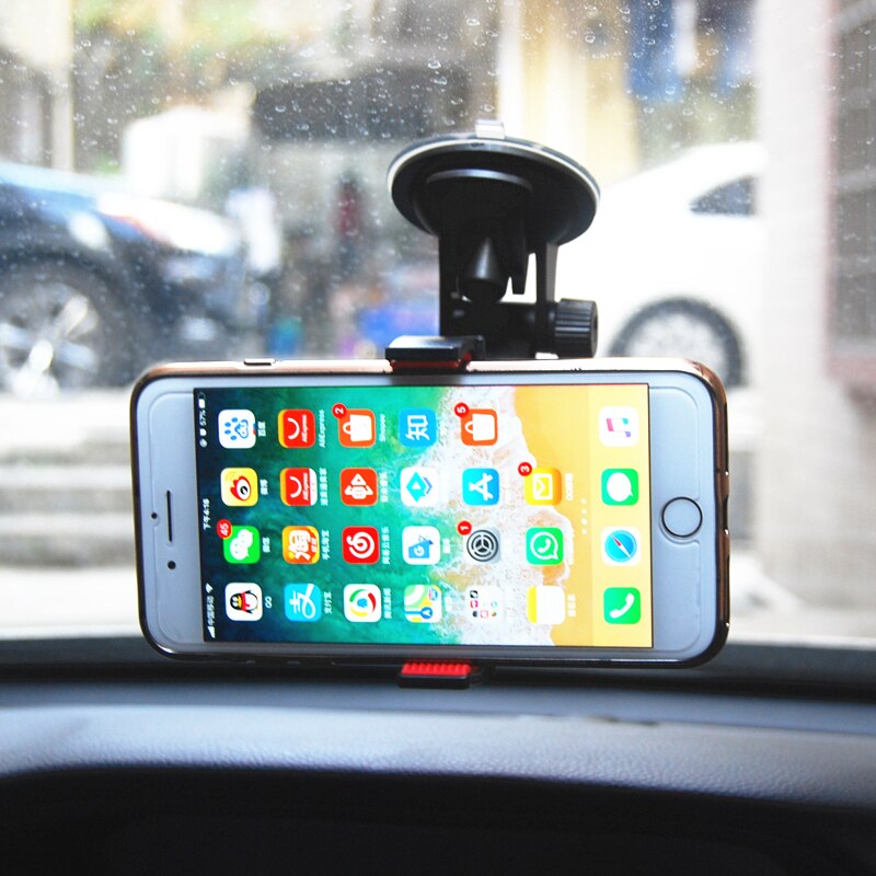 Opvouwbare Auto Telefoon Houder Voorruit Window Display Auto Telefoon Houder Uitschuifbare GPS Stand Mount Ondersteuning 360 Draaibaar