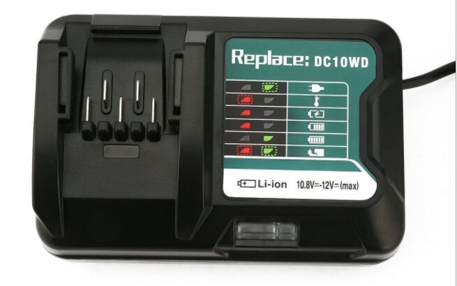 Cargador rápido de batería de litio para Makita, 10,8 V, 12V, DC10WD, BL1015, DC10WD / DC10SB/DC10WC, 100-240V