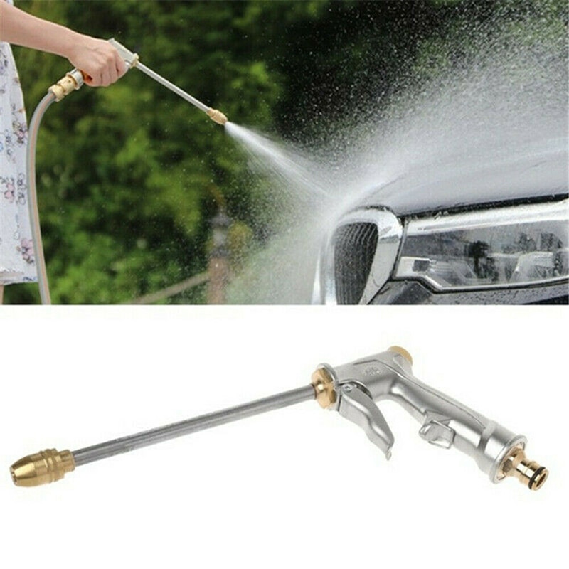 Bil vattensprutpistol högtryckstvätt vattenstråle trädgårdstvätt slang stav munstycke spruta bevattning sprinkler verktyg