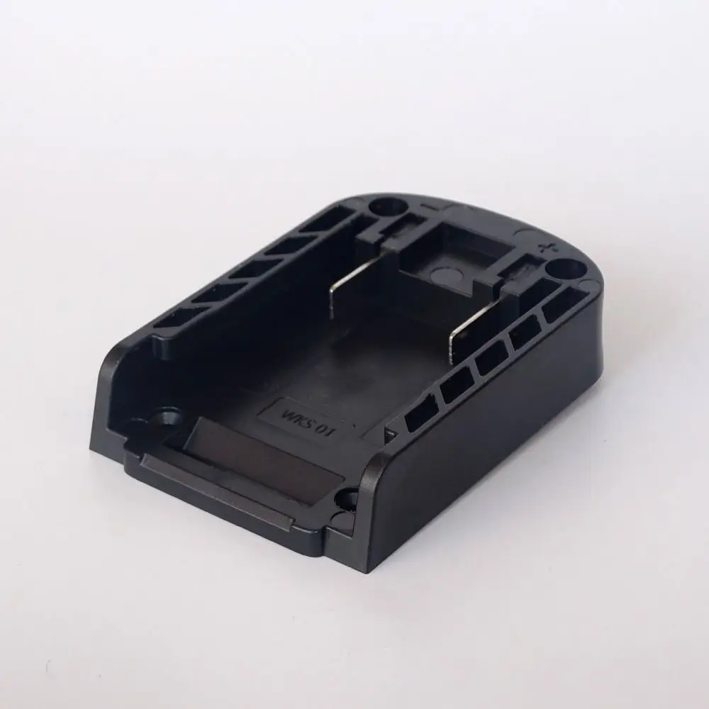 DIY Battery Adapter Converter Base Battery Connector Charging Head Shell Holder Base Power Tool Accessories: Dark Grey