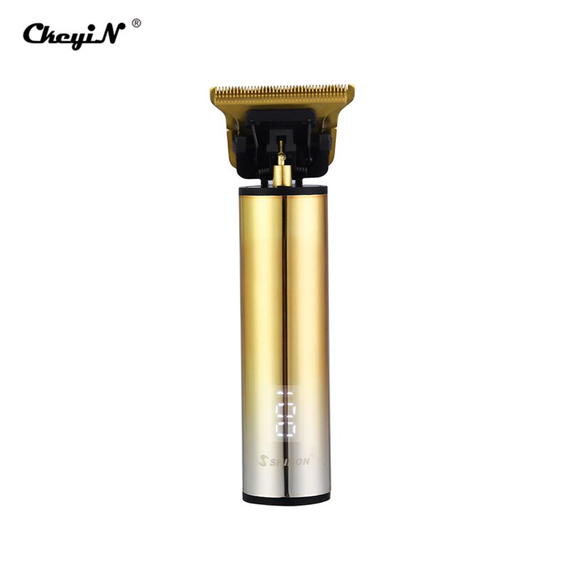 USB Rechargeable Hair Clipper LCD Digital Display Cordless Nose Ear Beard Trimmer Rechargeable Shaver Hair Cutter