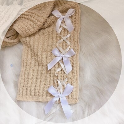 XEPST 2 Paar Stulpen Damen Lose Gestrickte Beinwärmer für Damen, Winter Stulpen Y2K Japanische Lolita Beinstulpen Lange Socken Kawaii Häkeln Beinwärmer 80er Harajuku Gestrickte Warme