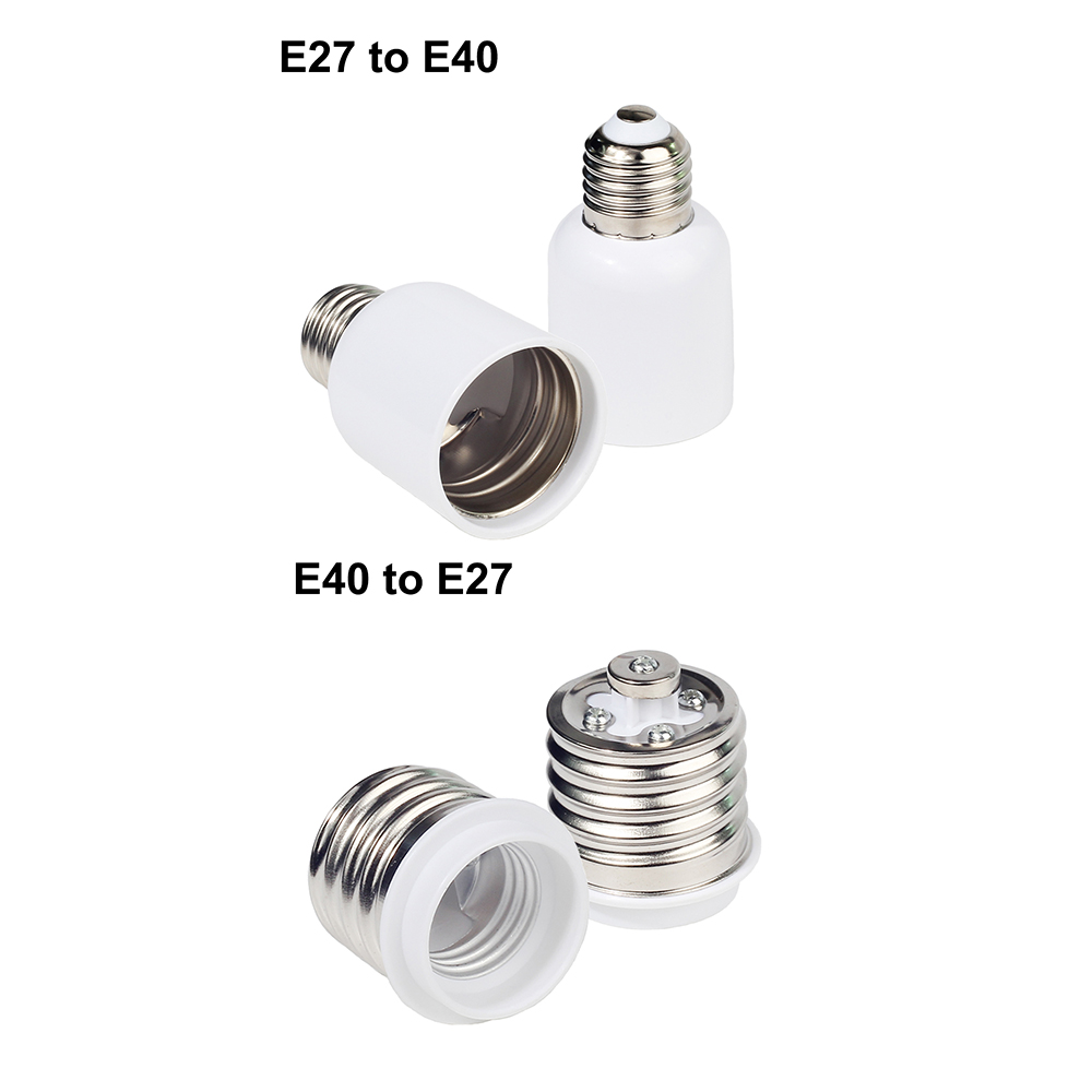 Base de lámpara E27 macho a E14 G9 E12 B22 G4 MR16 GU10 E40 hembra, soporte de lámpara, adaptador de enchufe para bombilla LED de maíz, 1 ud.
