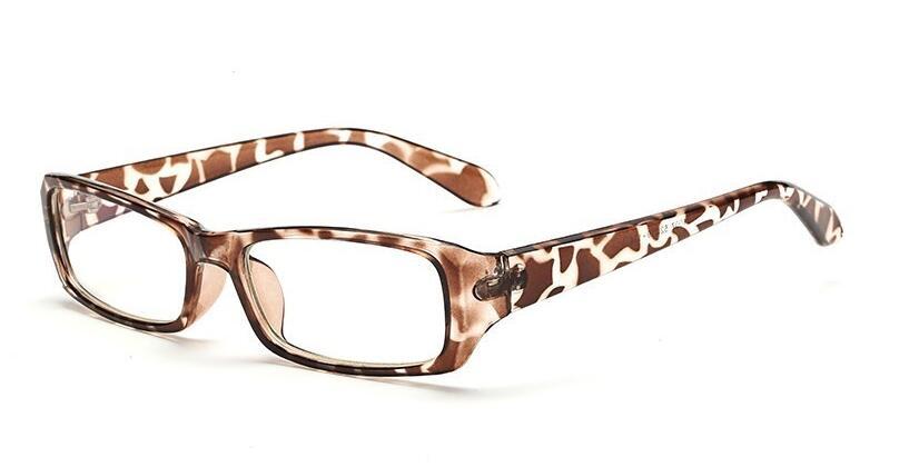 anti-reflective eyeglasses anti-tired glasses for computer business protect glass for men and women optical frames: Leopard