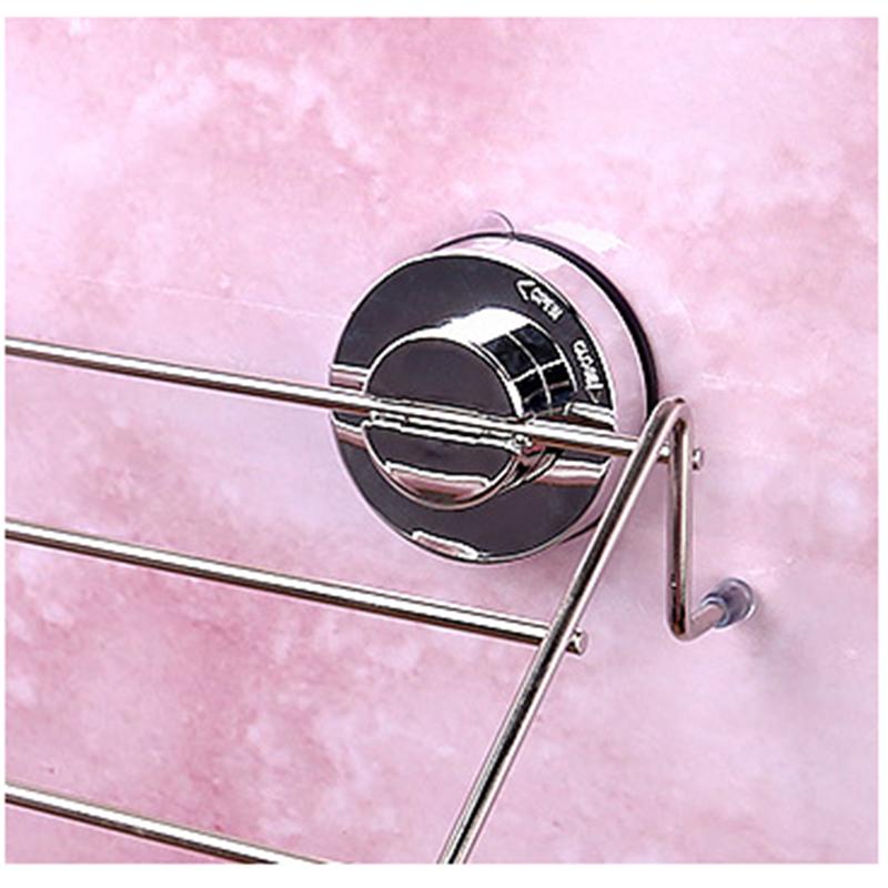 Suction Cup Wall Mounted Soap Dish Stainless Steel Soap Holder Soap Basket Sucker Shower Soap Holder Bathroom Accessories
