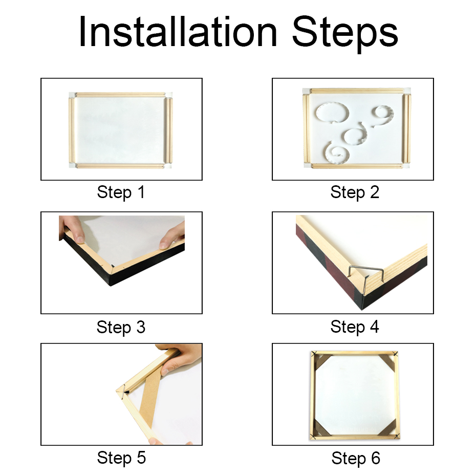 30x60 40x80 50x100cm Wooden Canvas Frame Frames Wooden Photo Oil Painting Canvas Diamond Painting Frames Canvas Wood Frame Wall