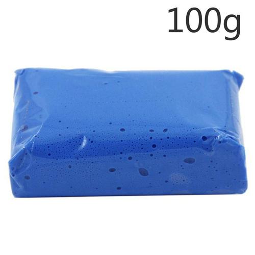 Argila para limpeza de carro 100g/180g, barra de argila para limpeza automotiva, barra de argila mini máquina de lavar carro portátil: 100g