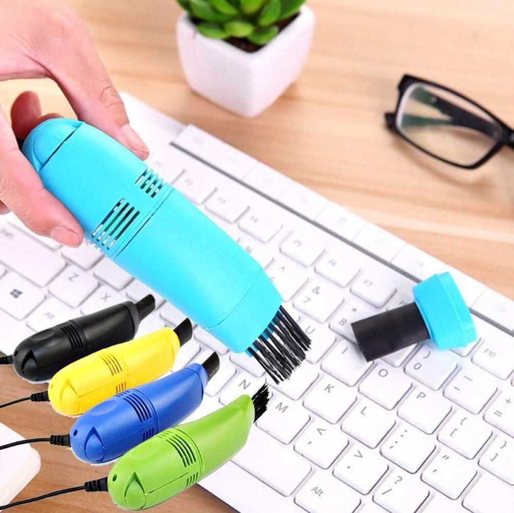 Laptop Mini Brush Keyboard USB Vacuum Cleaner Keyboard Top Tools For Cleaning Use Computer Phone Computer I8S3