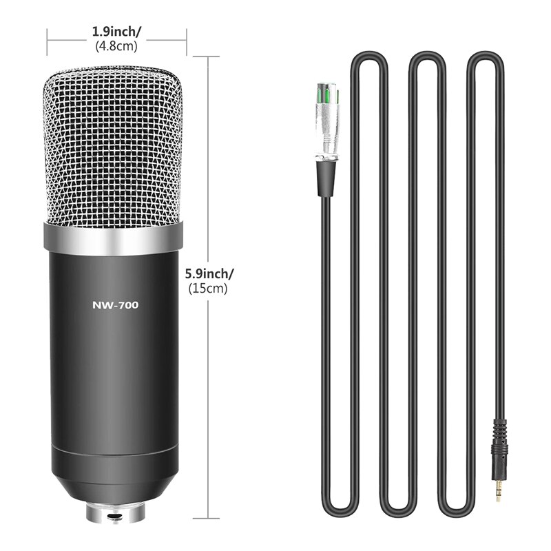 Studio Broadcasting & Recording Condenser Microphone BM-700 Condenser Microphone