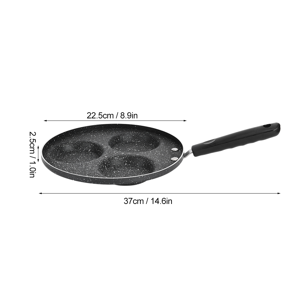 3/4 hullers stegepande fortykket omeletpande non-stick æg pandekage bøf pande madlavning æg skinke pander morgenmadsmaskine