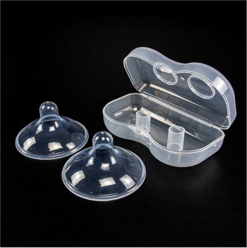 Silicone Nipple Protectors Feeding Mothers Nipple Shields Protection Cover Breastfeeding Mother Milk Silicone Nipple with Box