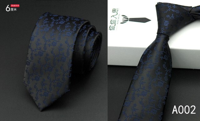 Mens Silk Tie Navy Blue Yellow Striped Slim Necktie 6cm Business Wedding Gravatas Luxury Handmade Gold Tie: 10