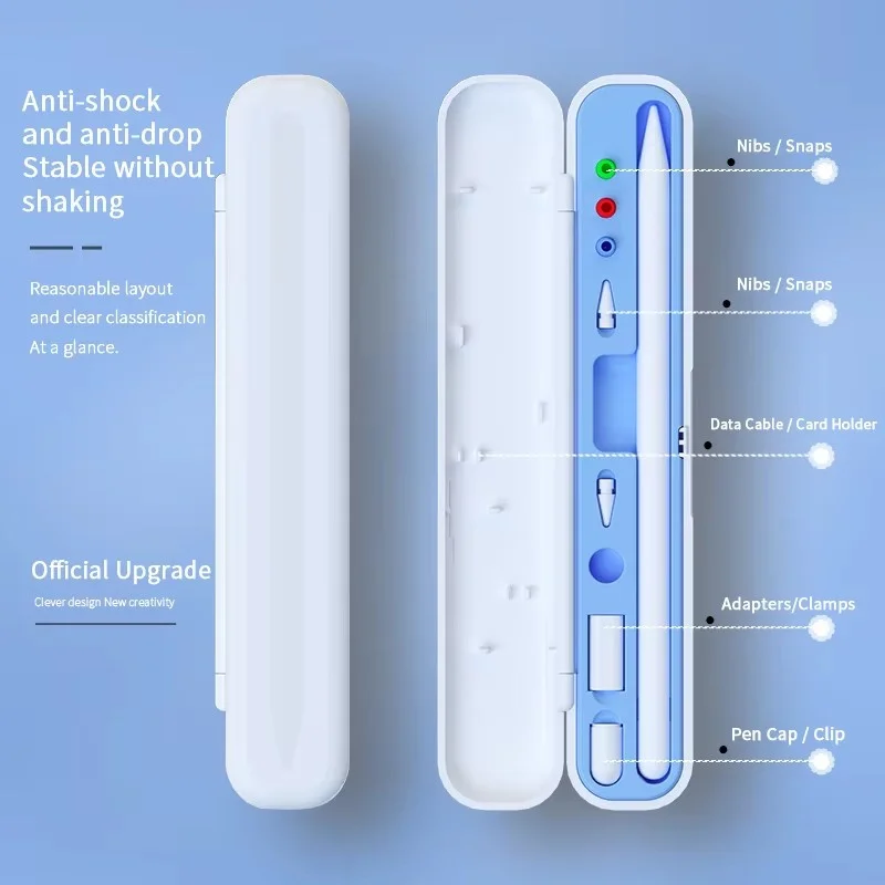 Caja para Apple Pencil Pro 2 1, funda protectora para Apple Pencil Generation 2nd 1st Gen, accesorios para iPad