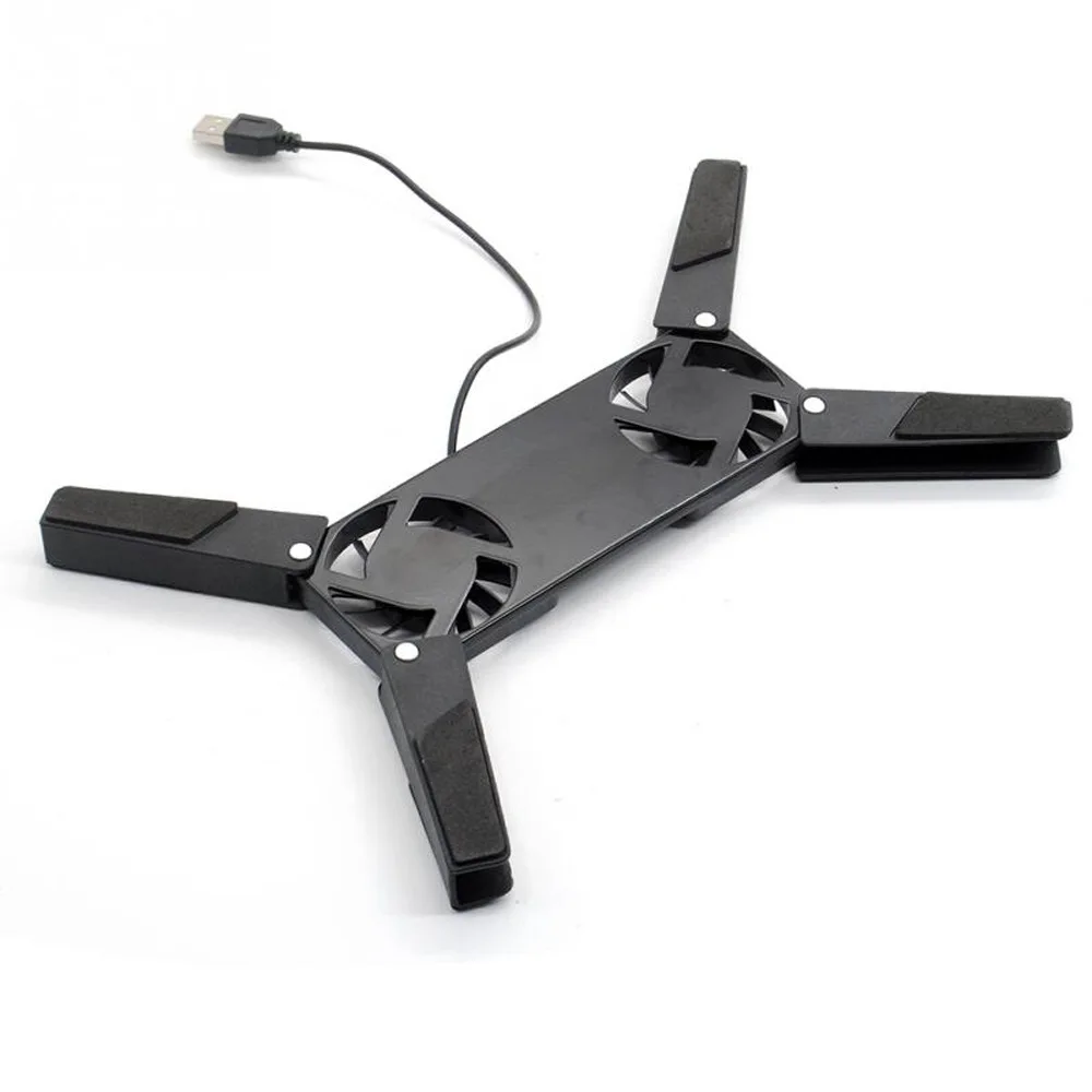 Folding Notebook Cooler Pad Computer Heat Sink Board Portable Laptop Stand Desk Accessory Efficient Heat Dissipation