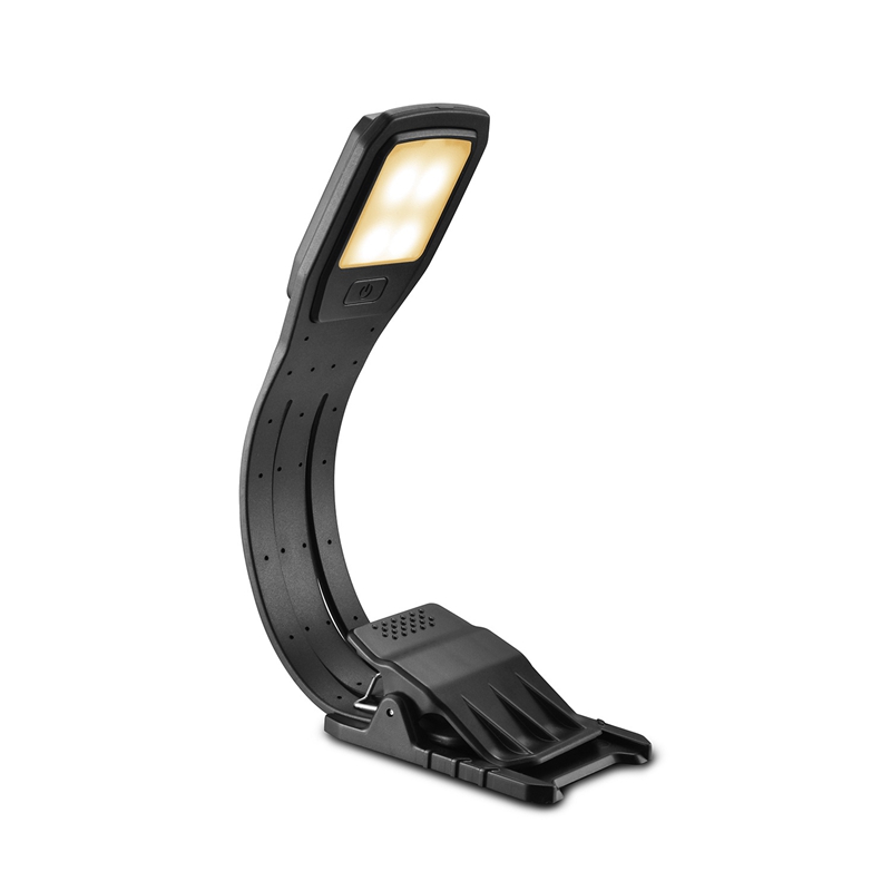 Lámpara de lectura led recargable USB Lámpara de Clip de lectura para Kindle Paper Books lectura esenciales protectores oculares
