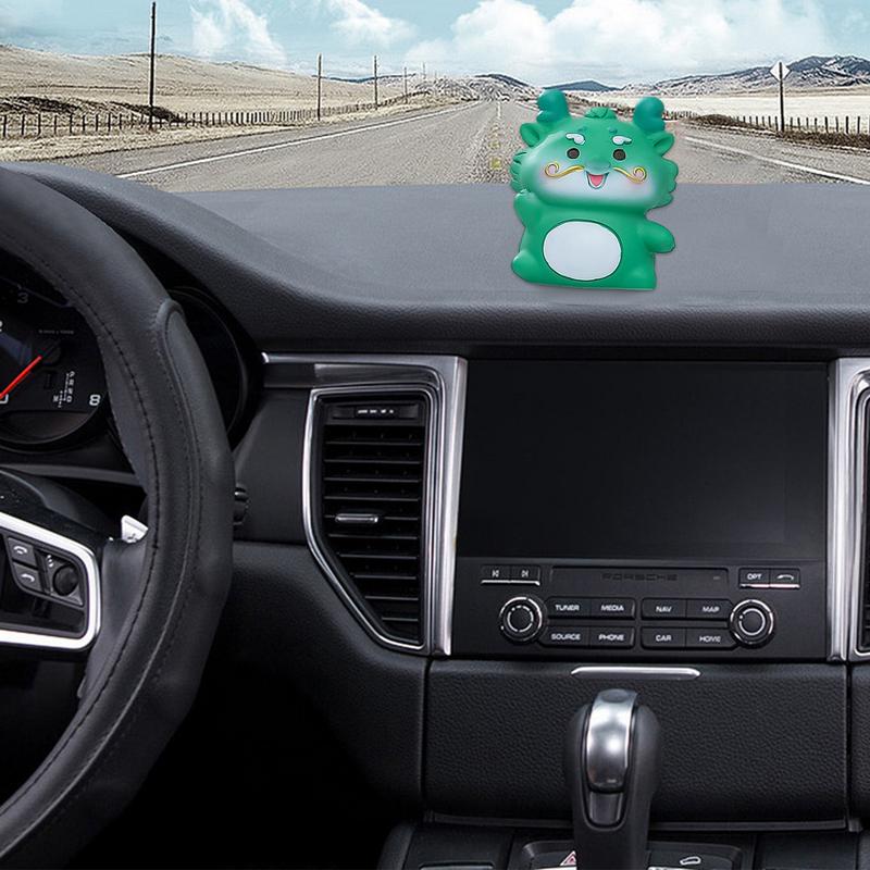 Small Dragon Statue Resin Statue Chinese Dragon Desktop Figurines Miniature Ornament Exquisite Dragon Year Figurines Home