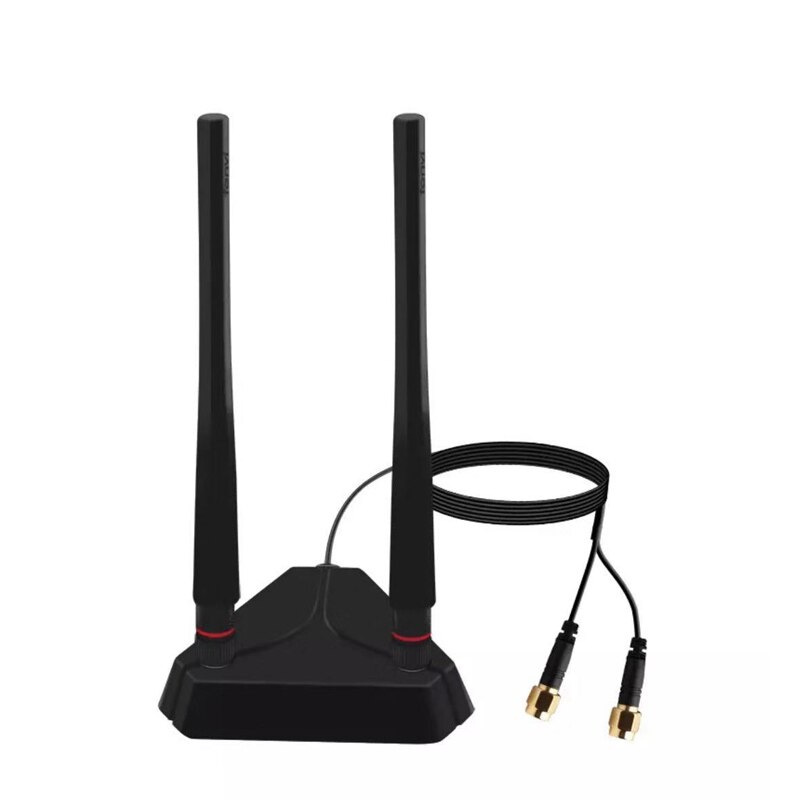 Fenvi Wifi 6e Intel AX210 PCIe Wireless Adapter Bluetooth 5.2 AX210NGW Wi-Fi Network Card 2.4G/5G/6GHz RGB AX200 BT5.1 802.11ax: Extend Antenna cable