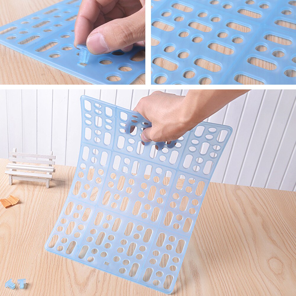 Kunststof roosters huisdier voetmat konijn cavia kat muis placemat kussen