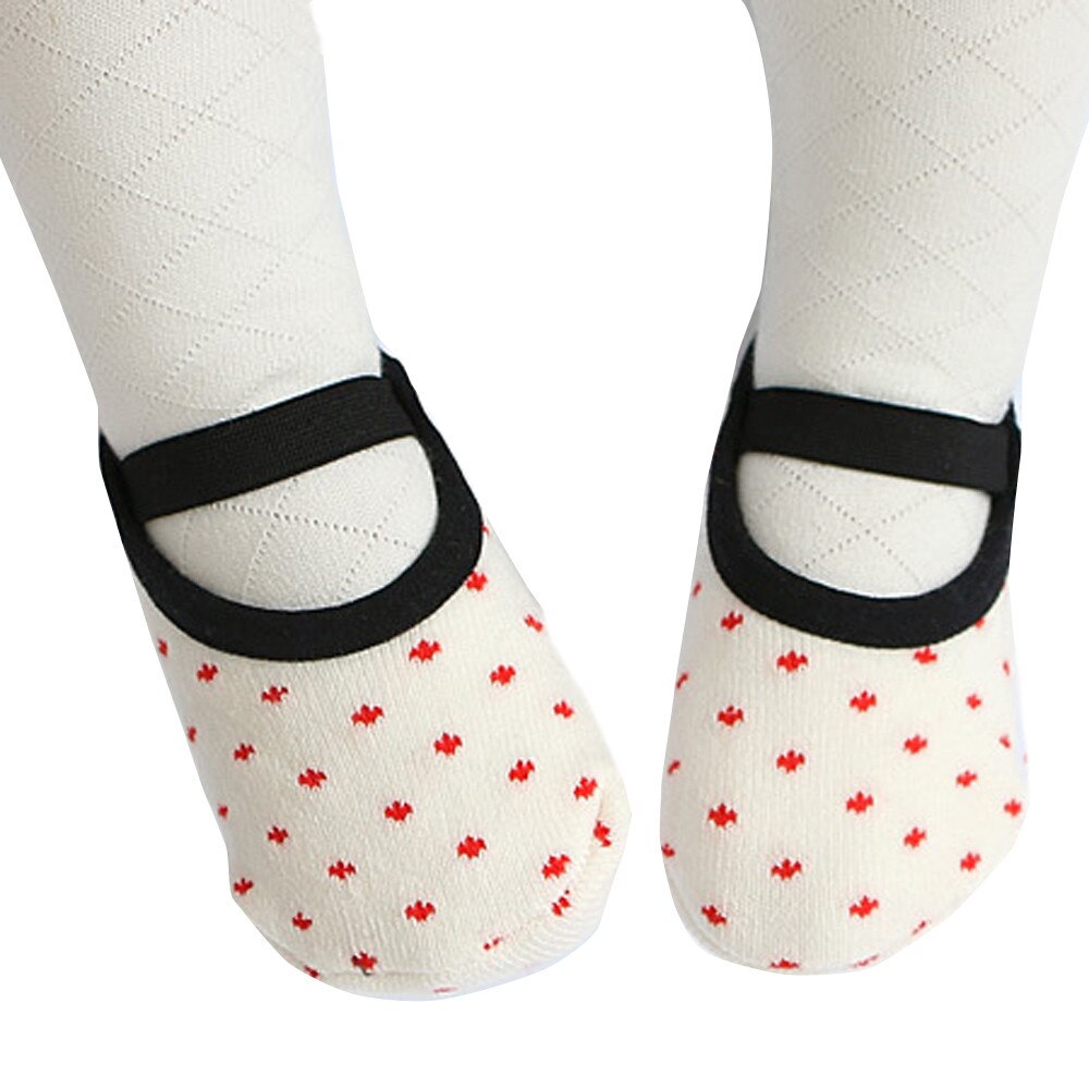 Baby Kids Floor Sokken Katoen Antislip Kousen Mode Vloer Sokken Zachte Sokken Voor Baby Meisje En Jongen Gestreepte sok