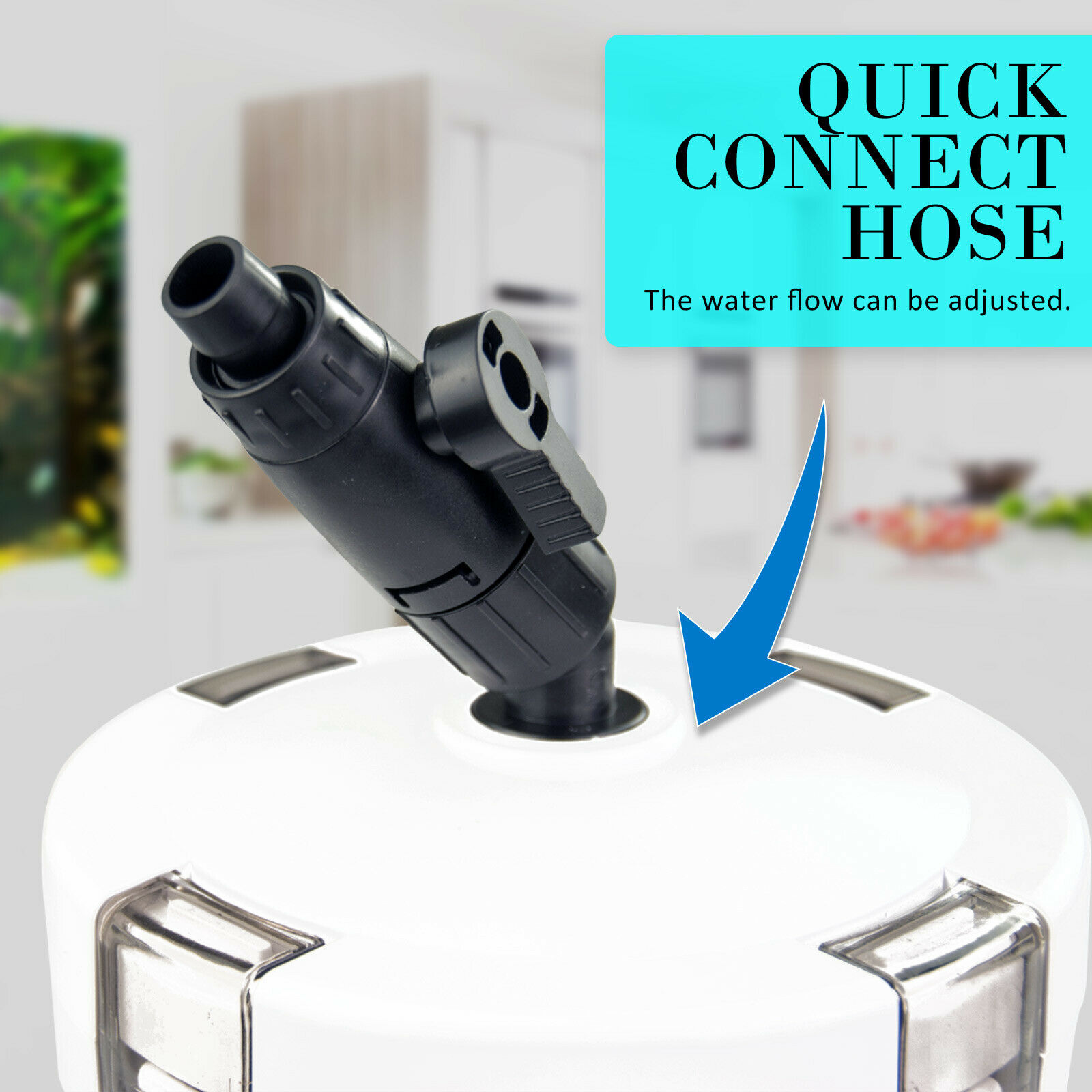 220V 6W Ultra-quiet Sunsun HW-602B HW-603B Aquarium Filter Pump 4-stage External Canister Filter Bucket for Fish Tank Filtration
