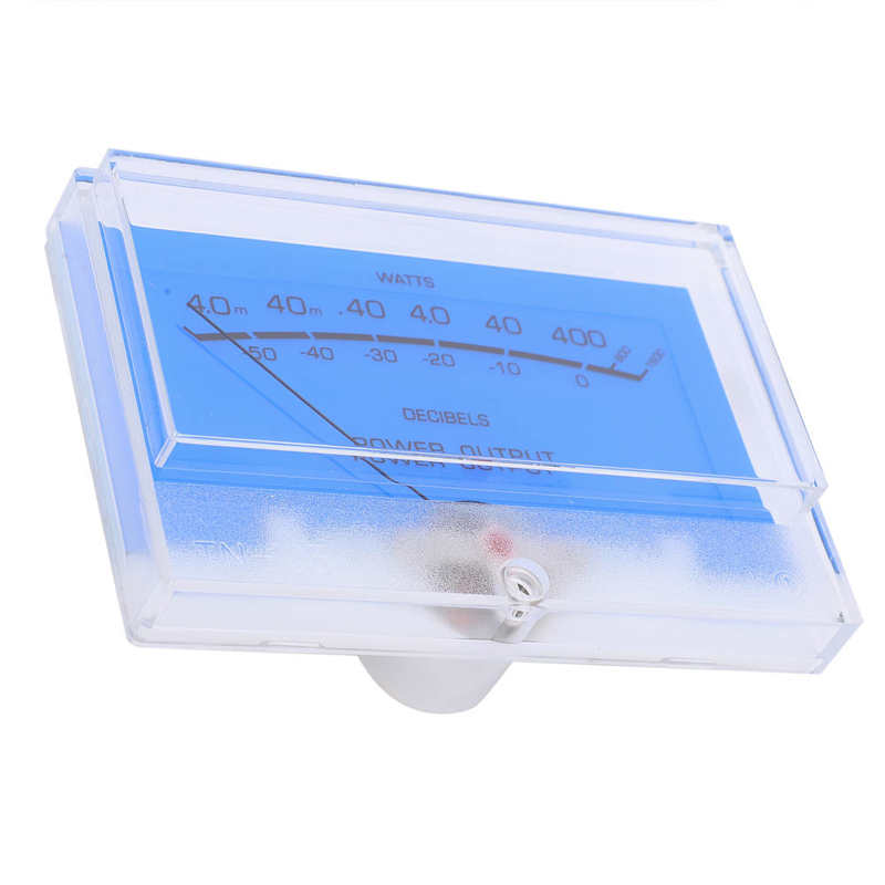 Level Meter Sensitive with Backlight VU Meter for Recording Studio Audio Power Amplifier Mixing Table Home Audio VU Audio Meter