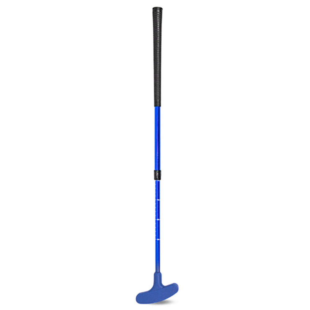 Minigolf schläger mit einstellbarer Länge und ausziehbarem Schaft zum Setzen von Grün-/Outdoor-Spielen/Hof spielen: YELLOW