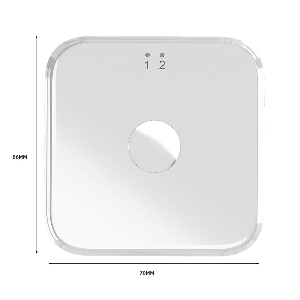 1x2 2x1 3D 4K HDMI Switcher 2 Port HDMI Switch Bi-Directional Lightness Portability Convenient Carrier for Xbox PS4