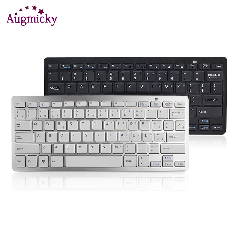 Mini Keyboard Mouse Combo Multimedia Wireless 2.4G Wireless Keyboard And Mouse Kit Keypad Ultra-Slim For Android IOS PC Laptop