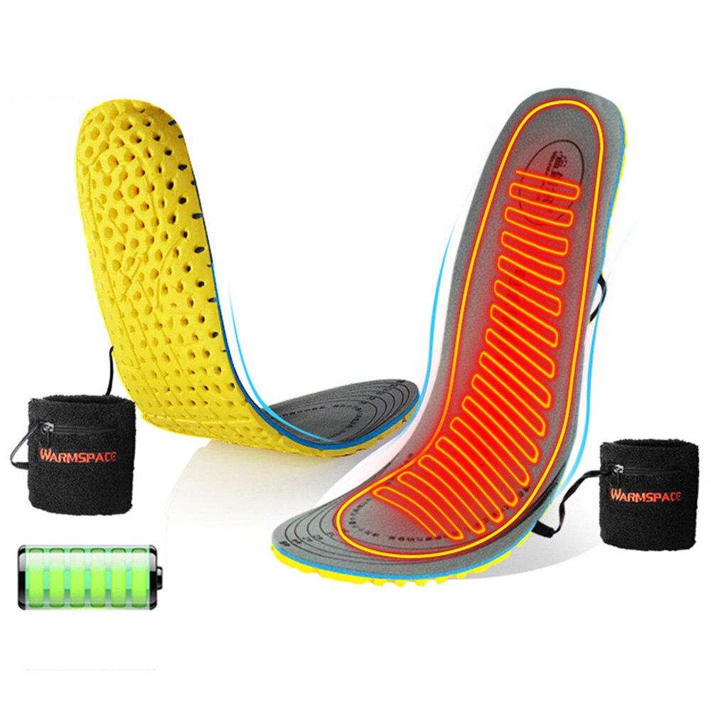 Motorcycle Shoes Heated Insoles Keep Warm USB Battery Powered Moto Motorcycle Boots Electric Heating Winter Thermal Insoles