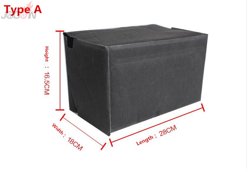 Car Battery Cover Protective Cotton Thermo Bag Box For VW Golf 6 7 MK6 MK7 Passat Jetta CC EOS: Type A