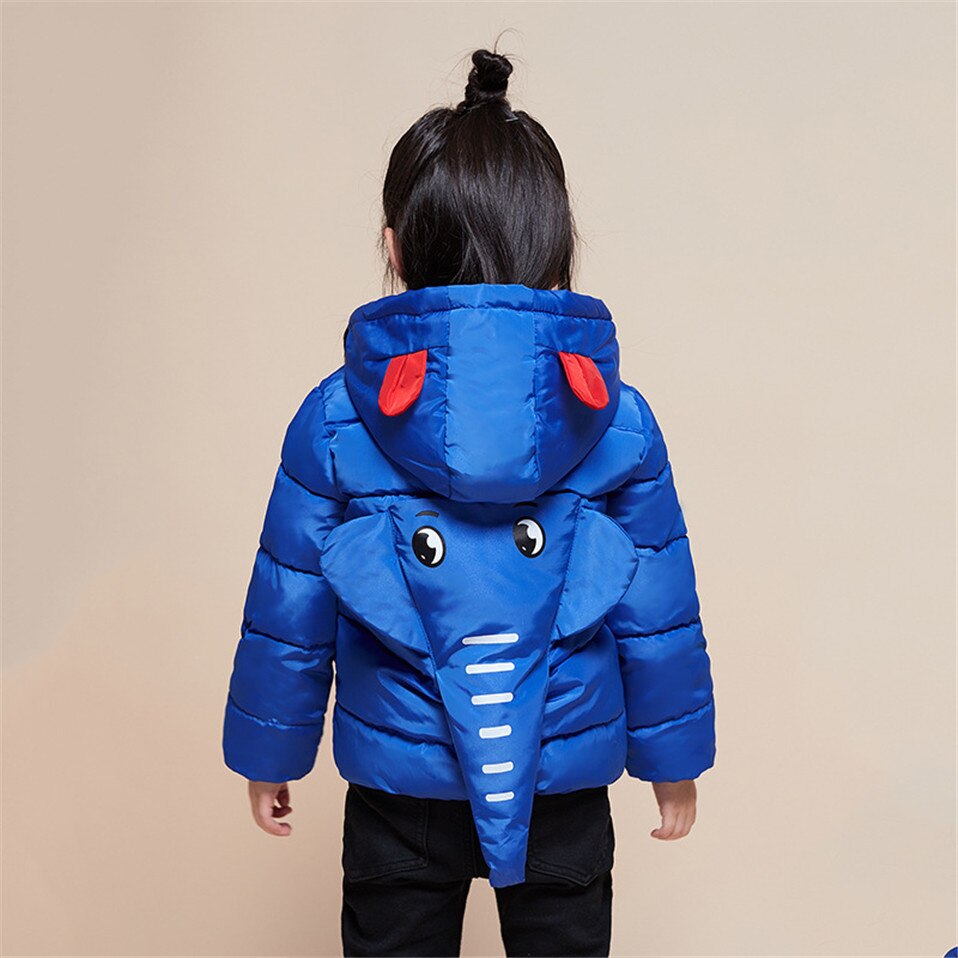 Rusland Kinderen Kleding Winter Down Jas Jongen Bovenkleding Jas Dikke Waterdichte Snowsuit Baby Meisje Kleding Parka Baby Overjas