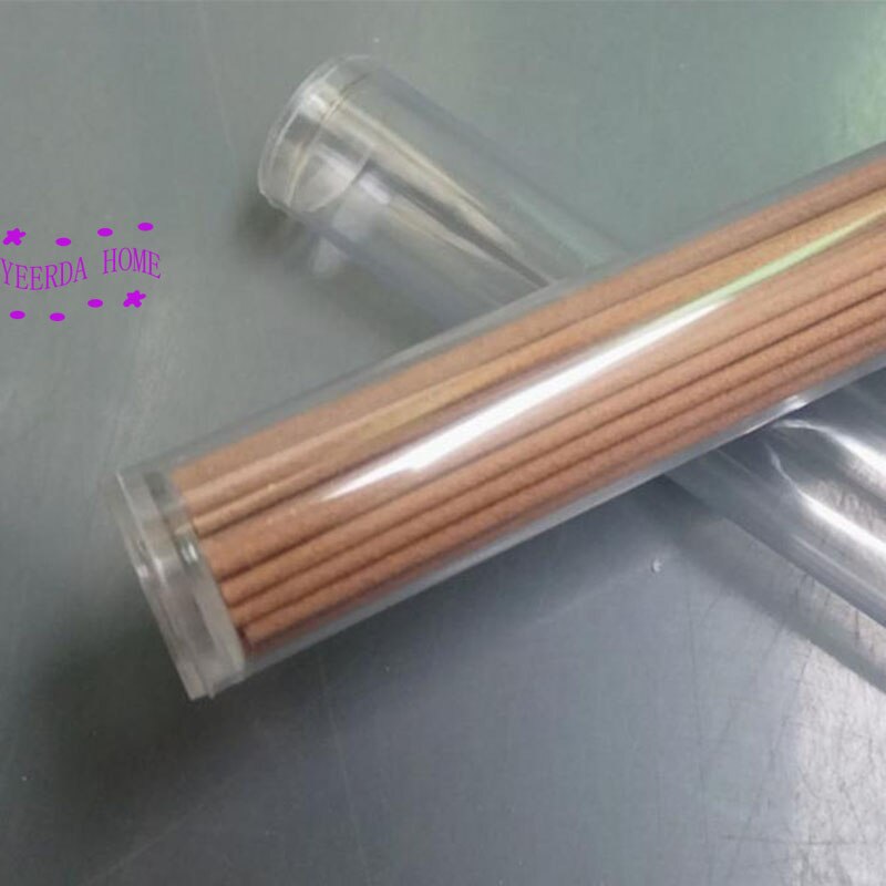 Transparent plastic incense tube Packaging line incense tube Environment friendly PVC tasteless