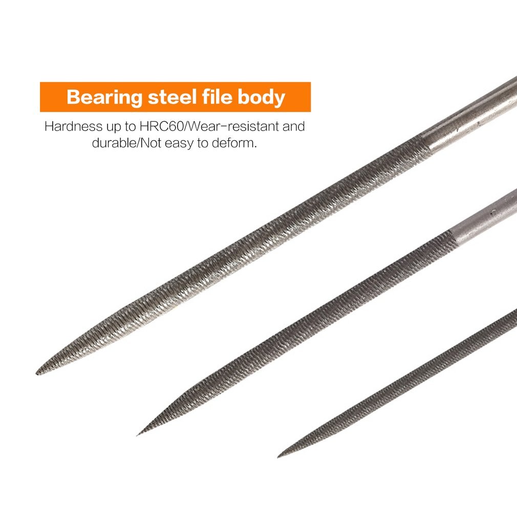 10 PCS Wood Rasp Files Needle Mini File Set Carving Tools Metal Filing Tool Woodworking DIY Hobby Hand Tool