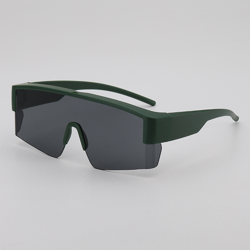 cycling glasses, myopia set, color changing, UV resistant sunglasses for men and women, sunglasses: Dark Khaki