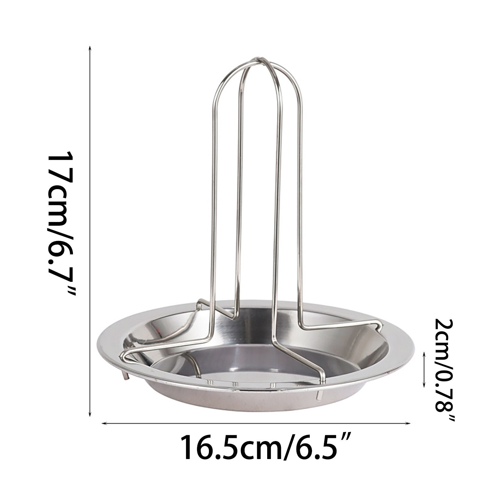 Soporte para asar pollo, rejilla antiadherente de acero al carbono FFT para barbacoa: Default Title