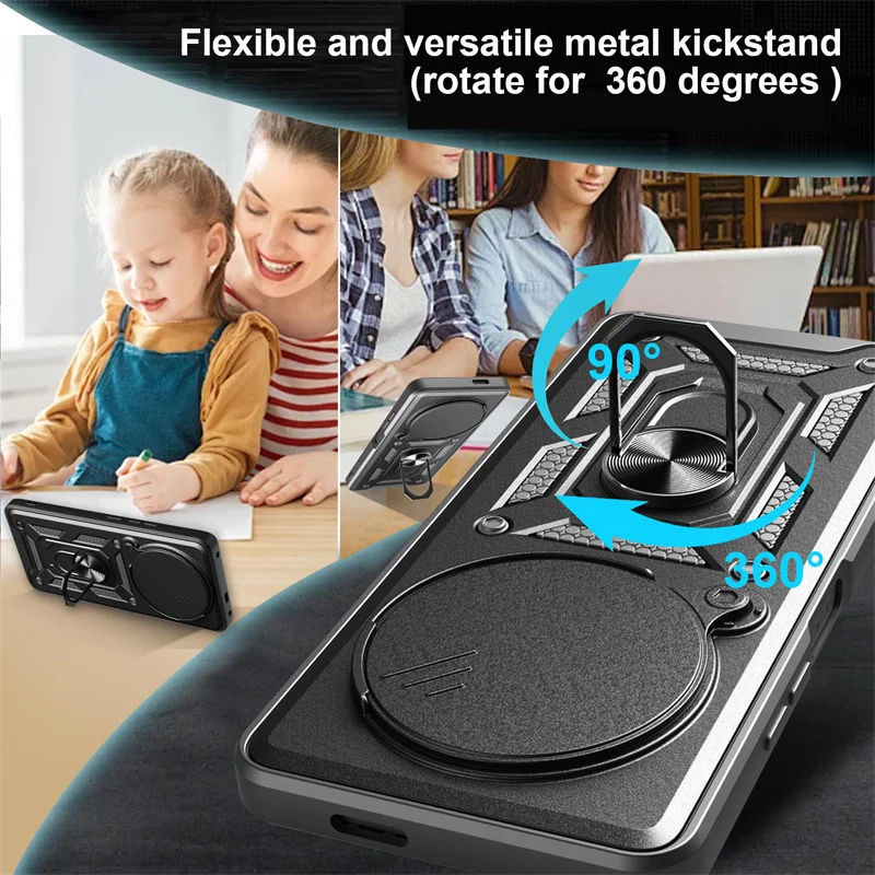 Honor X9C 5G Coque armure antichoc couverture arrière pour Xonor Honar Honer X 9c X9 c HonorX9c 5G voiture anneau magnétique support Coque Fundas