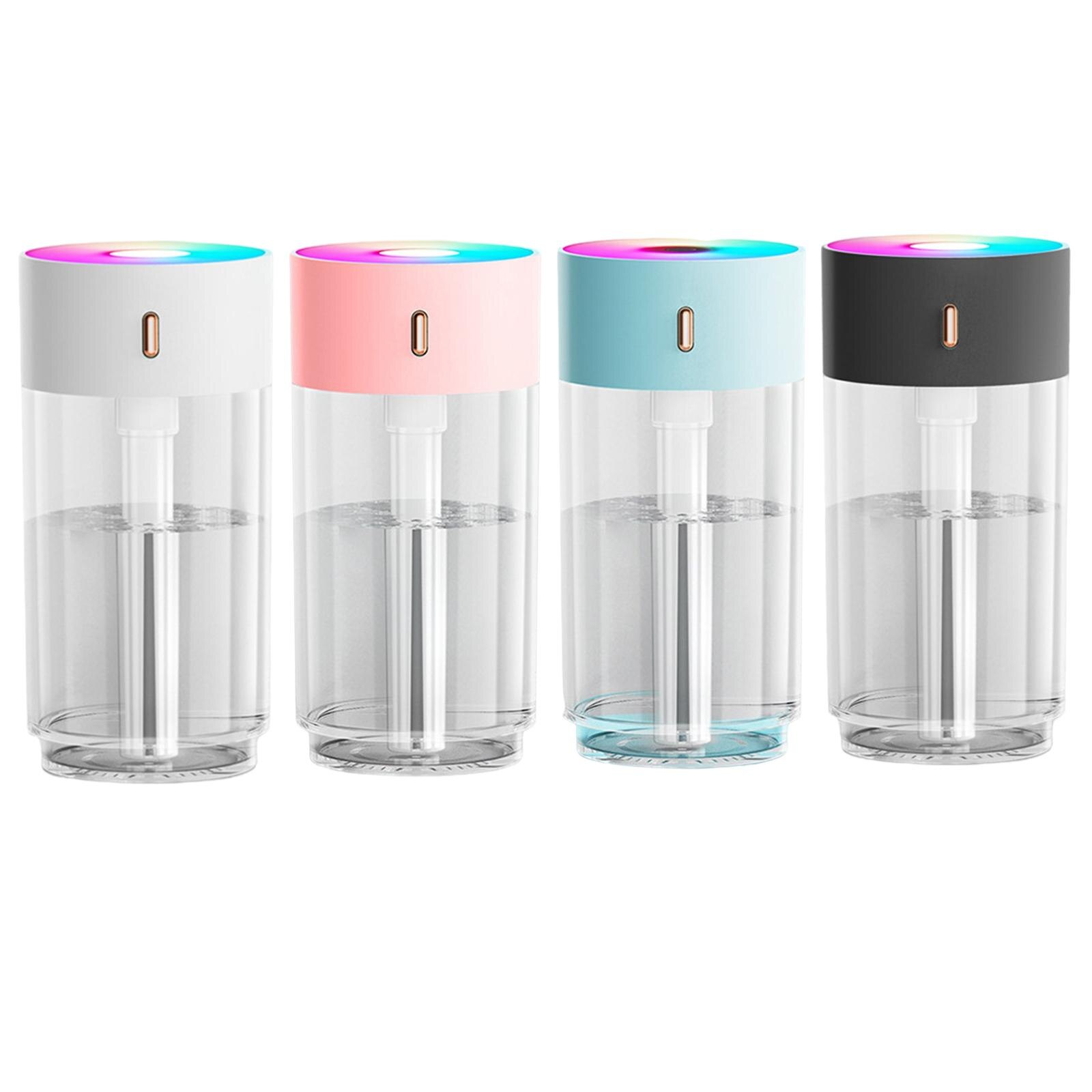 Ultraschall-luftbefeuchter LED Nacht Lampe Ätherisches Diffusor Nebel Hersteller Lufterfrischer Spritzgerät 280ml für Auto Sekretariat Heimat Wohnzimmer