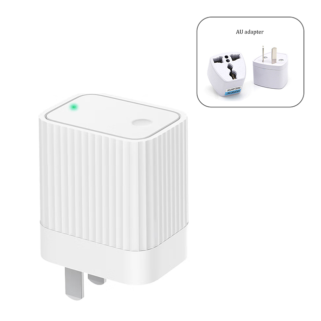 Qingping-concentrador de puerta de enlace Bluetooth, dispositivo Compatible con WIFI, vista remota, subdispositivo de datos, enlace inteligente para el hogar, Xiaomi Mijia Mi Home: Negro