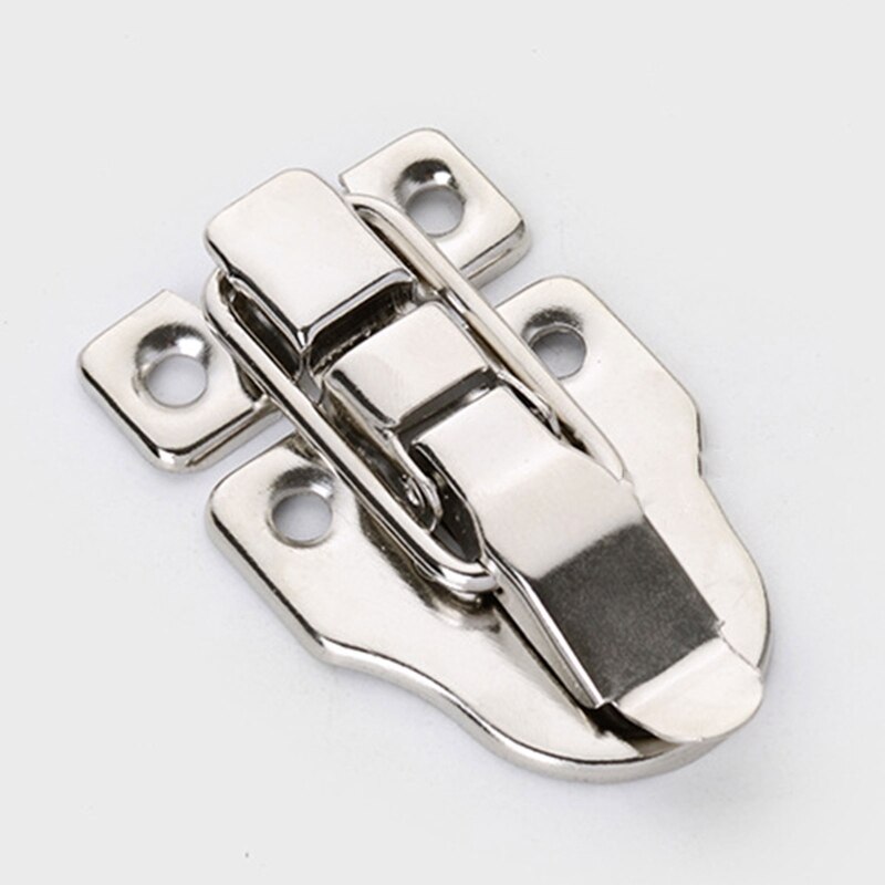 Antique brass Silver Golden Heavy Duty Trunk Toggle Catch Jewelry Chest Wooden Wine Box Case Suitcase Hasp Latch Lock 40x62mm