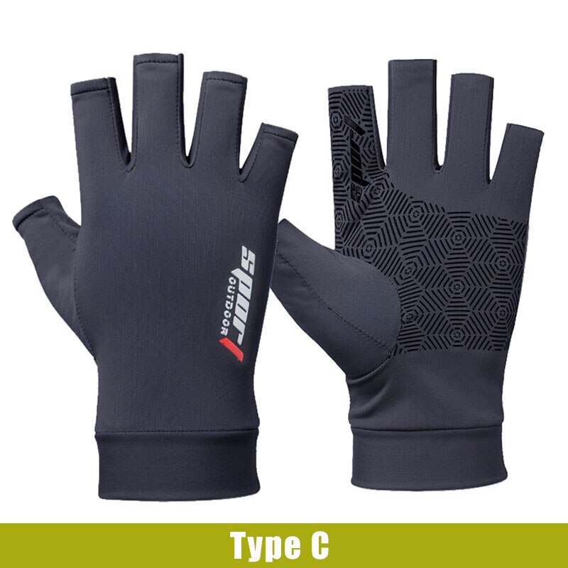 KoKossi – gants de pêche, une paire, protection des mains, libération professionnelle, antidérapants, pour sport, Fitness, cyclisme: Dark Blue C